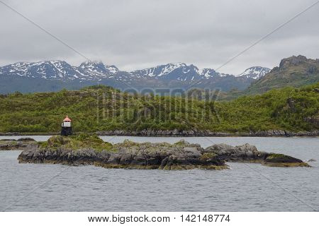 the nature of northern Norway Summer in the mountains