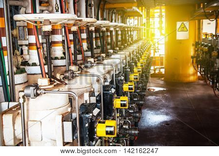 Control valve in oil and gas process The control valve used to controlled pressure in the system as Controller command Oil and gas industry use to controlled the system.