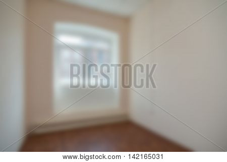 Common office building interior  theme creative abstract blur background with bokeh effect