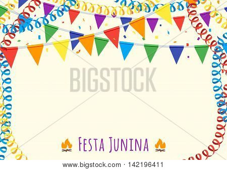 Brazil's june party. Latin American holiday the June party of Brazil.