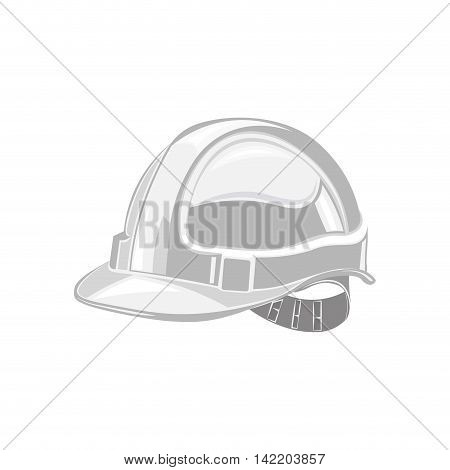 Industrial workers icon safety helmet construction icon
