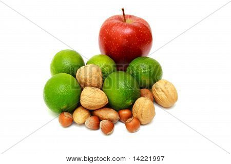 Groene Laime met noten Apple