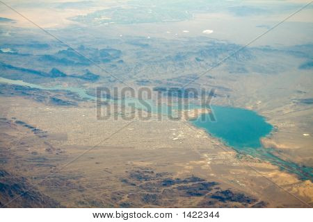 호수 Havasu의 항공 보기