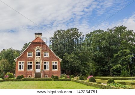 Front Of Mansion Haus Ruschhaus In Munster