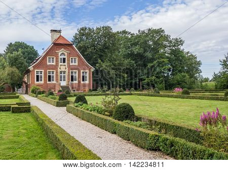 Front Of Mansion Haus Ruschhaus In Munster