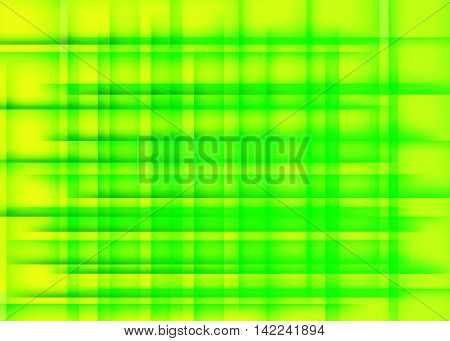 Bright yellow and green background. Vector illustration