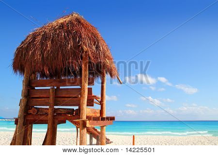 Plavčík dřevěné Slunce střešní Karibiku Tropical Beach