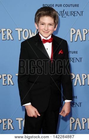 NEW YORK-JUL 21: Josiah Cerio attends the 