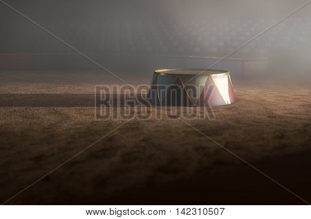 Circus Ring And Podium