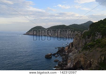 Pristine Sea At Dai Lanh Cape, Mui Dien, Phu Yen Province, Easternmost Of Viet Nam