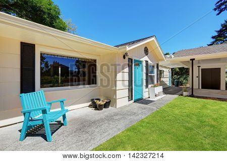 American Rambler Exterior With Covered Deck