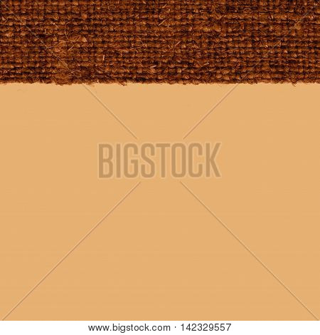 Textile structure fabric fashion khaki canvas jutesack material paper background