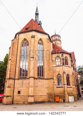Stiftskirche Church, Stuttgart Hdr