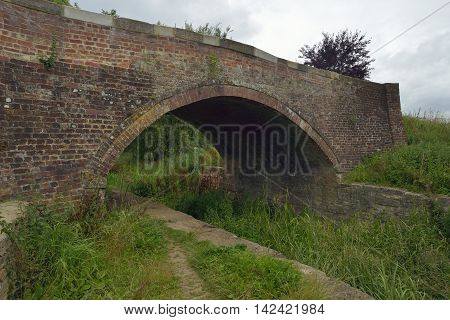 Restored Cowground Bridge over the Thames & Severn Canal Siddington; Gloucestershire