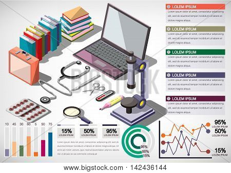 Illustration Of Infographic Medical Concept