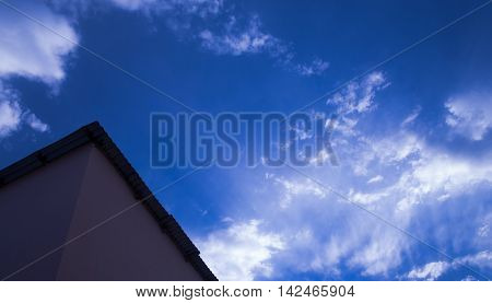Cloudy Blue Sky