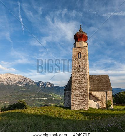 St. Nicholas Church In Mittelberg