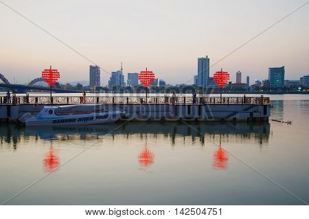 DANANG, VIETNAM - JANUARY 05, 2016: Terminal 