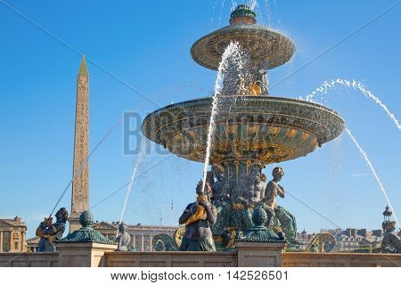 Place de la Concorde in Parice, France