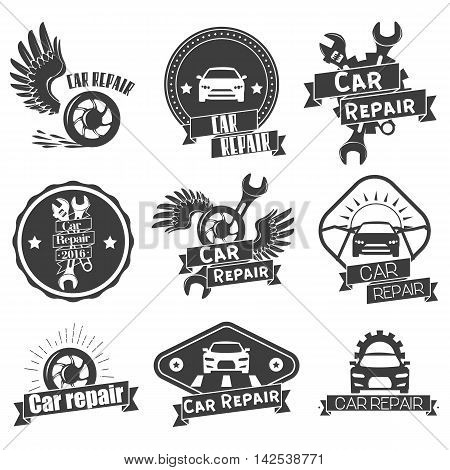 car repair logo design