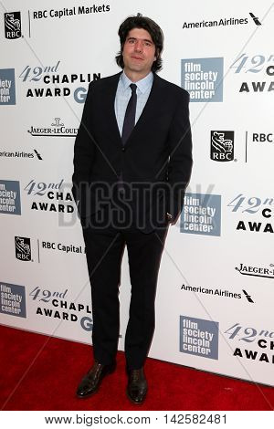 NEW YORK-APR 27: Director J.C. Chandor attends the 42nd Chaplin Award Gala at Alice Tully Hall, Lincoln Center on April 27, 2015 in New York City.