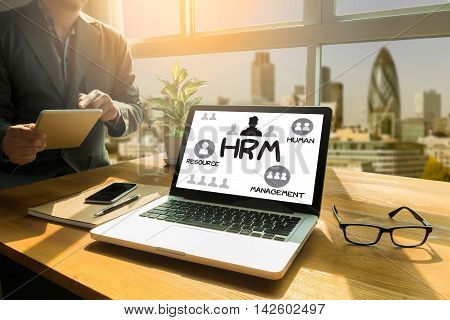 Hrm Human Resource Management  Strategy Planning Working Hrm Man