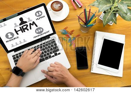 Hrm Human Resource Management  Strategy Planning Working Hrm Man