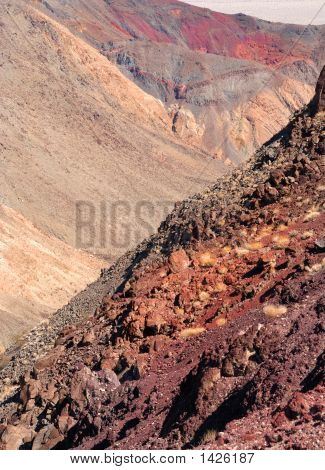 Couleurs de la vallée de la mort