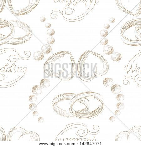 wedding seamless pattern. Seamless pattern can be used for wallpaper pattern fills web page backgroundsurface textures.