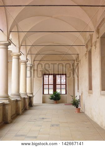Arcades On A Litomysl Chateau