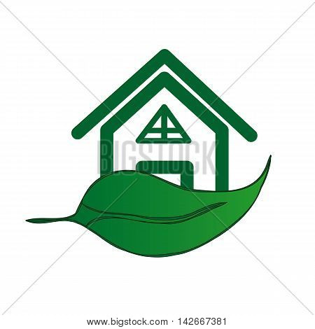 the house under the protection of nature