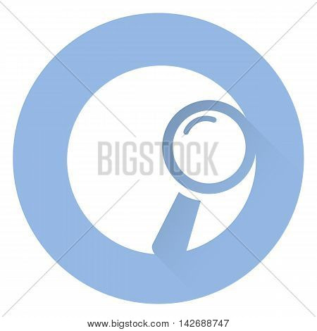 Stylish search icon . EPS 10 Vector icon