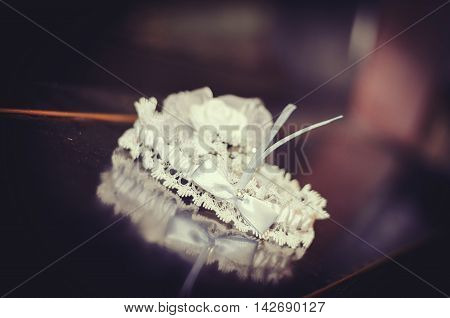 Harvesting of wedding paraphernalia for use in advertising