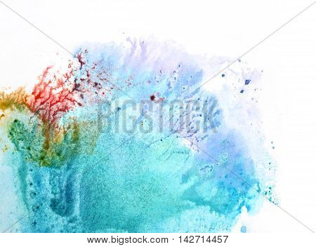 Beautiful abstract watercolor background for your design