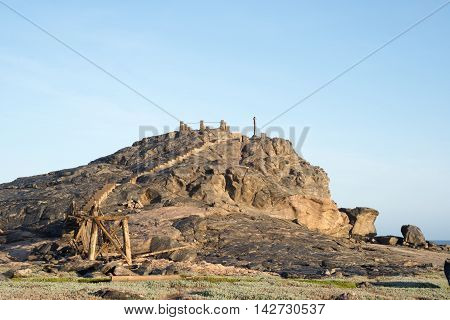 Dias Cross On Top Of Hill