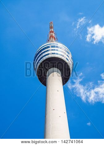 Tv Tower In Stuttgart Hdr