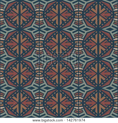 Seamless abstract vector texture ethnic tribal pattern background.Boho chic style pattern.