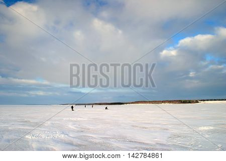 River Under The Ice
