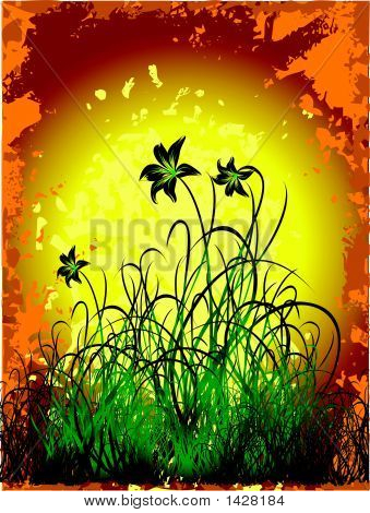Vector Floral Background