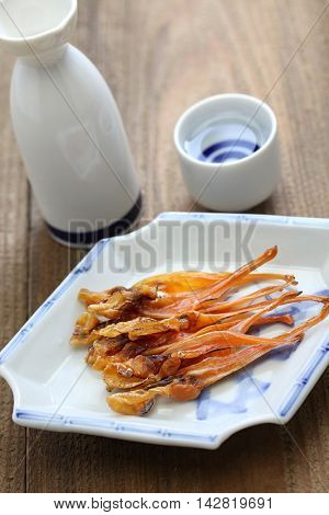 himegai, japanese food delicacy, dried marine product of trough shell 