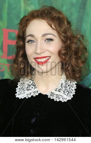 LOS ANGELES - AUG 14: Regina Spektor at the premiere of Focus Features' 'Kubo and the Two Strings' at AMC Universal City Walk on August 14, 2016 in Los Angeles, California