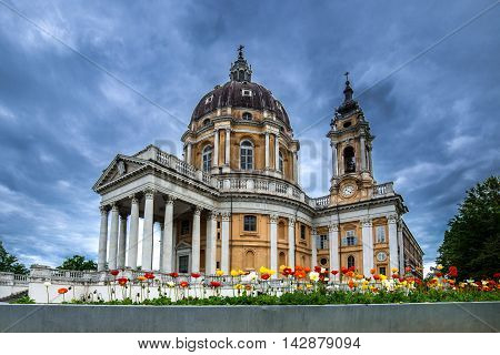 basilica di superga - turin - piedmont - italy