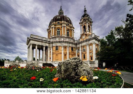 basilica di superga - turin - piedmont - italy