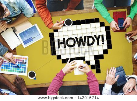 Expression Words Emotion Communication Slang Concept