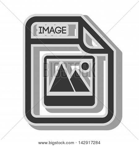format type file document jpg pdf image red label  picture vector illustration isolated