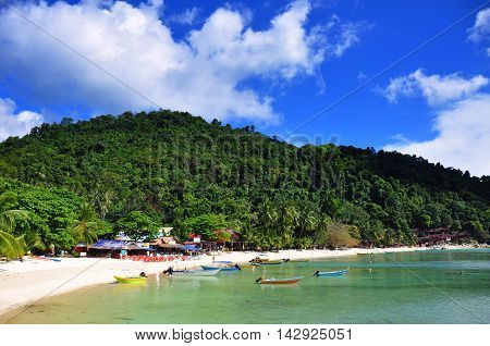 Harbor view from Perhentian Kecil island, Malaysia