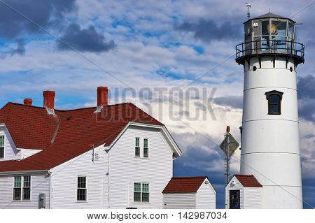 Chatham Lighthouse, built in 1808, Cape Cod, Massachusetts