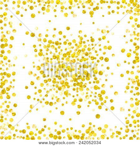 Wedding Glitter Vector Photo Free Trial Stock Wedding Glitter Confetti With Dots On Isolated Backdrop Falling Sequins Metallic Shimmer Desi
