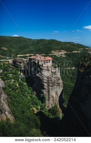 Monastery Of The Great Meteoron - The Largest Monastery In Meteor