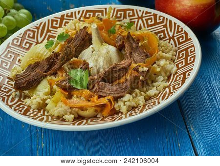 Uzbek Khorezm Pilaf